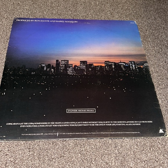 Barry Manilow ‘Even Now’ Original 1978 Vinyl Record / LP - Picture 4 of 4